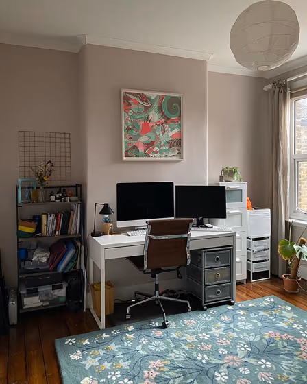 Little Greene China Clay - Deep 177 workspace