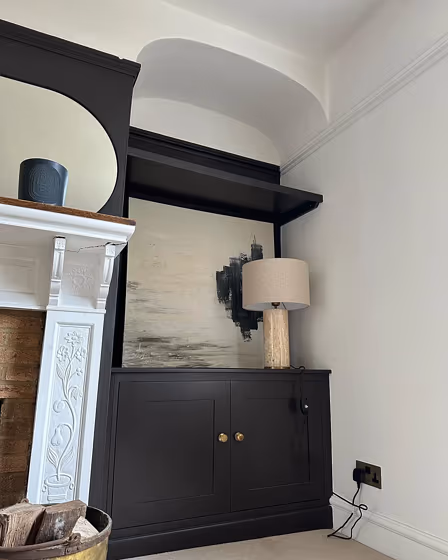 Little Greene Chocolate Colour 124 painted furniture