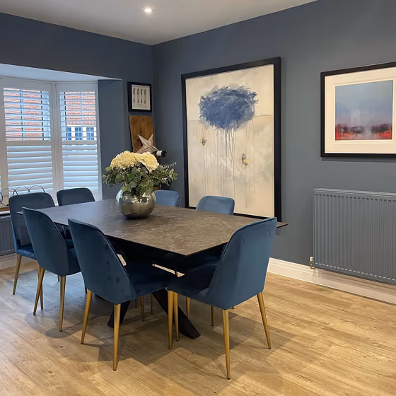 Little Greene Etruria 326 dining room