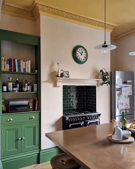 Little Greene Light Beauvais 323 kitchen