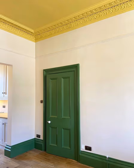 Little Greene Light Beauvais 323 kitchen