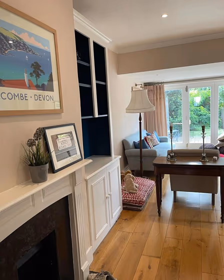 Little Greene Masquerade - Light 332 living room