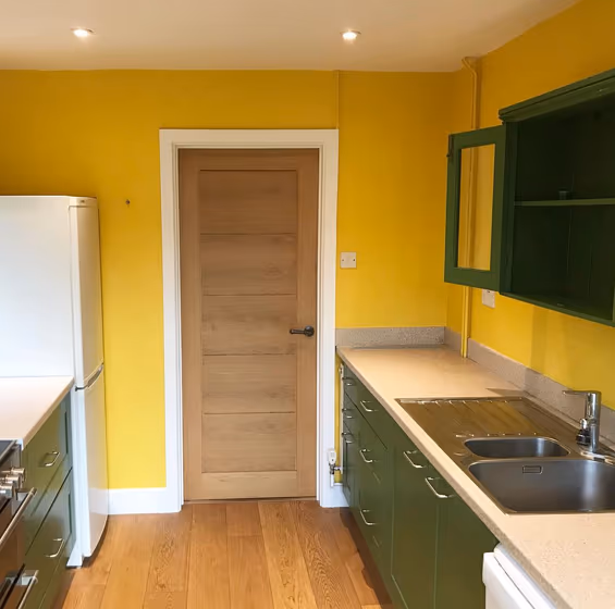 Little Greene Mister David 47 kitchen