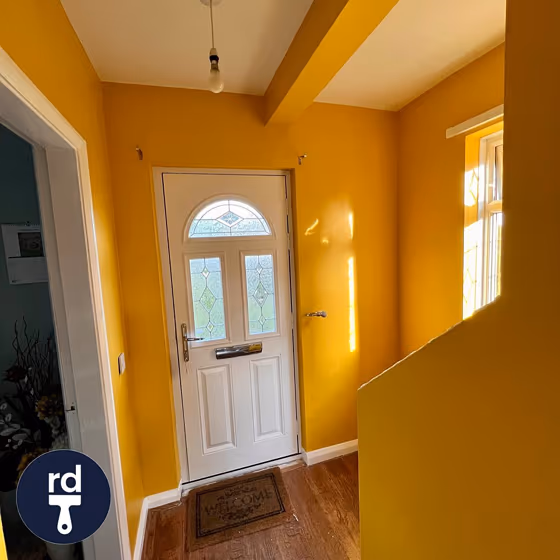 Little Greene Mister David 47 yellow walls