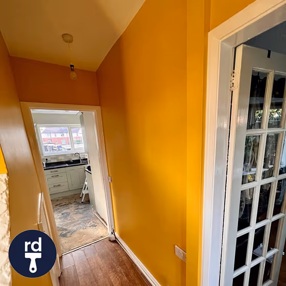 Little Greene Mister David 47 yellow walls