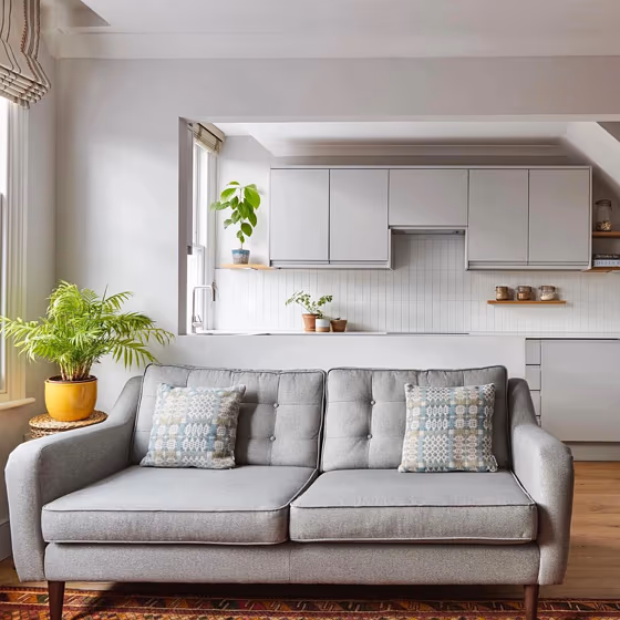 Little Greene Rubine Ashes 243 living room