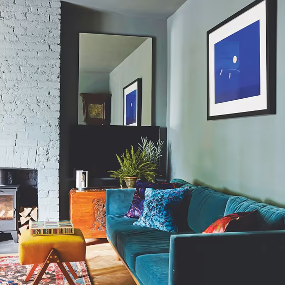 Little Greene Livid 263 living room