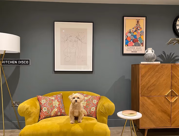 Little Greene Livid 263 living room