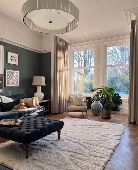 Little Greene Livid 263 living room