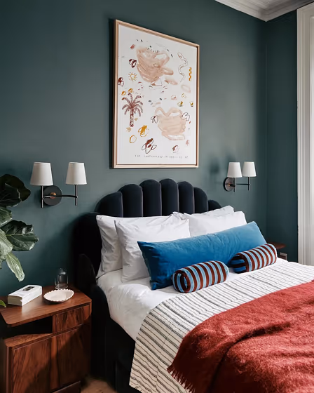 Little Greene Livid 263 bedroom