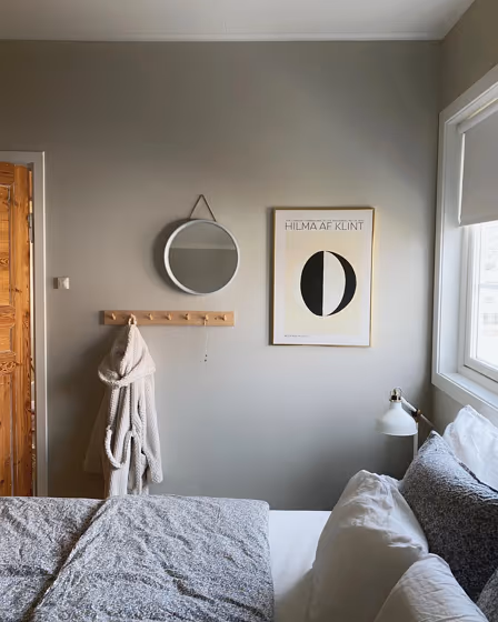 Jotun Lucerne scandinavian bedroom interior