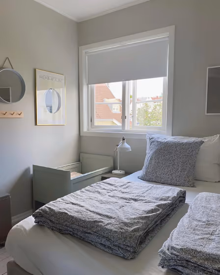 Jotun Lucerne scandinavian bedroom inspiration