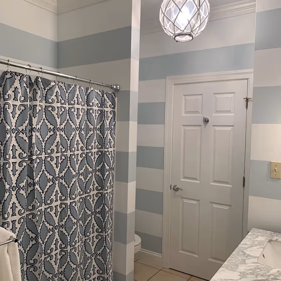 Sw 9136 Bathroom Stripes