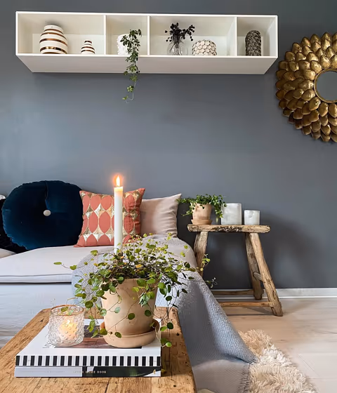 Jotun Matrix scandinavian living room interior