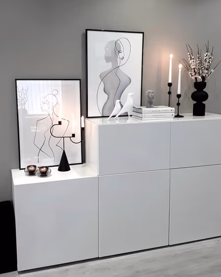 Jotun Matrix living room paint