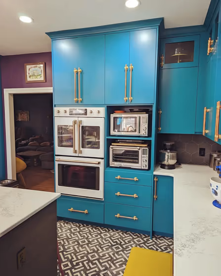 SW 6769 kitchen cabinets color