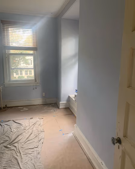 Mild Blue Wall Paint