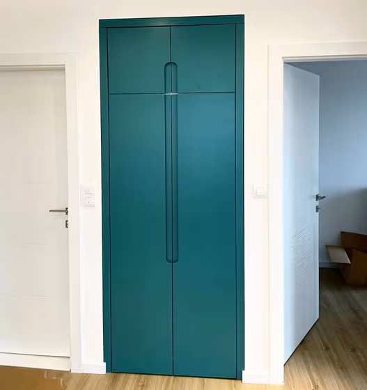 RAL Classic Mint turquoise RAL 6033 cabinets