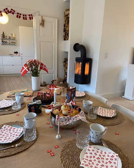 Jotun 1376 scandinavian dining room color paint