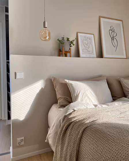 Tikkurila Mulberry H484 bedroom