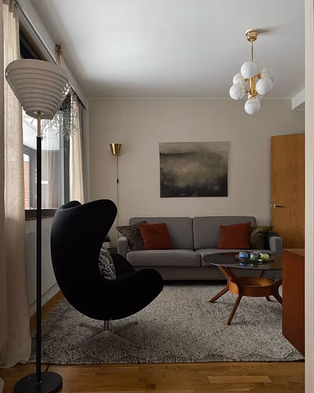 Tikkurila Mulberry H484 living room