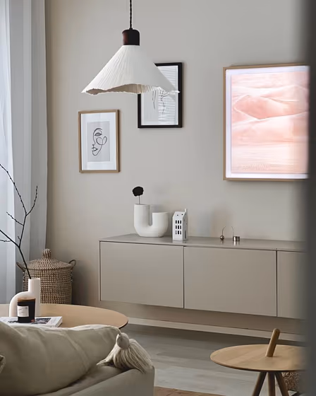 Tikkurila Mulberry H484 living room