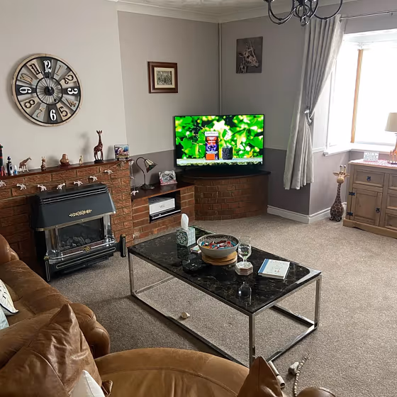 Dulux 60YR 64/038 living room paint