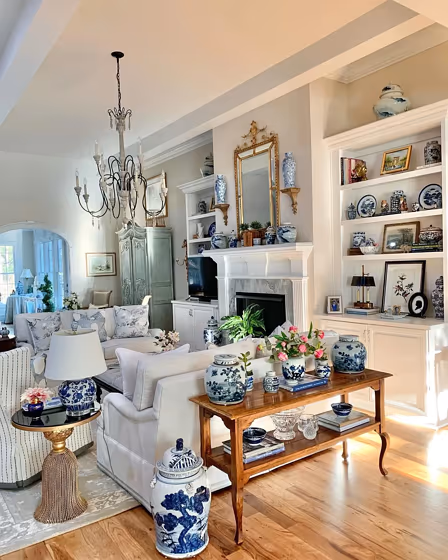 SW Natural Linen living room interior