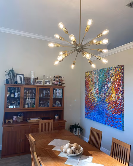 Sherwin Williams Neutral Ground Dining Room