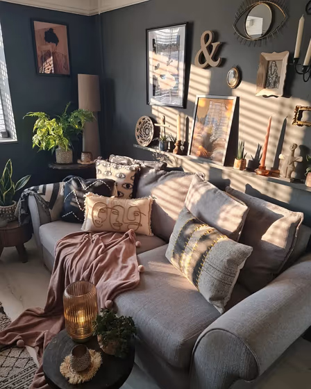 Dulux Night Jewels 3 living room color review