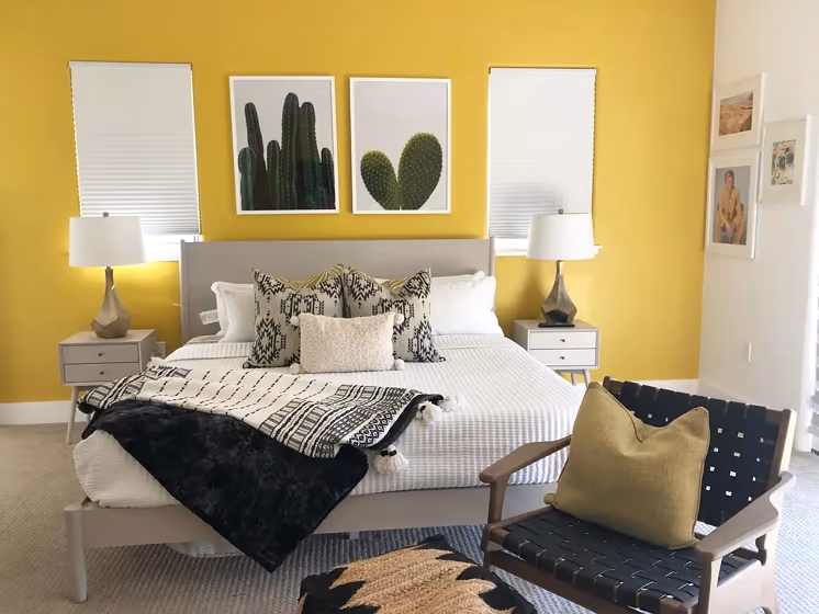 SW Nugget bedroom accent wall