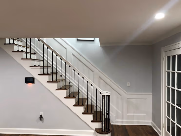 Olympus White Stairs