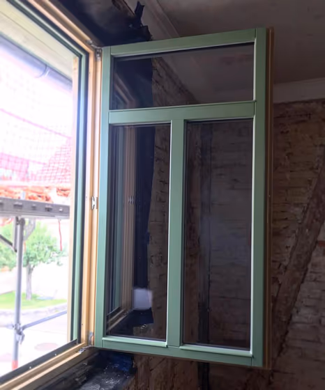 RAL Classic Pale Green RAL 6021 window