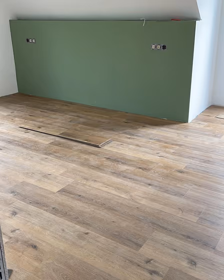 RAL Classic Pale Green RAL 6021 living room