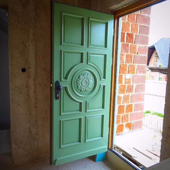 RAL Classic Pale Green RAL 6021 exterior