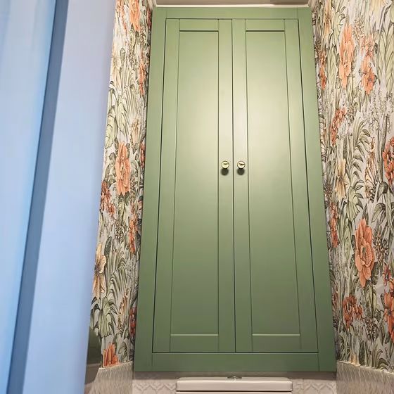 RAL6021 bathroom cabinets photo review