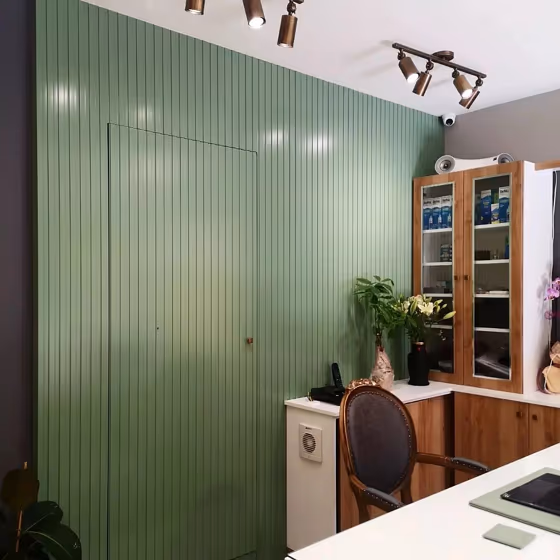 RAL Classic Pale Green RAL 6021 home office