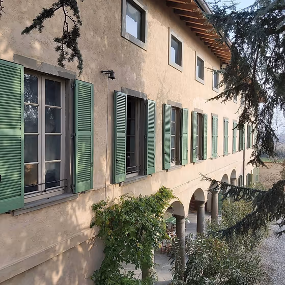 RAL Classic Pale Green RAL 6021 window blind exterior