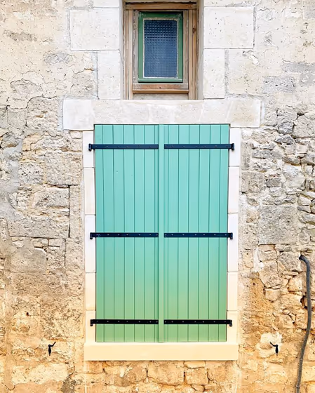 RAL Classic Pale Green RAL 6021 window shutters blind exterior