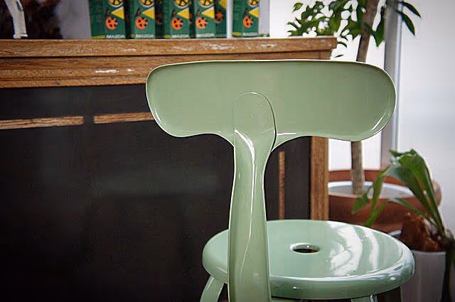 RAL Classic Pale Green RAL 6021 painted furniture