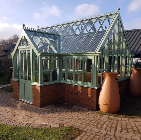 RAL Classic Pale Green RAL 6021 exterior