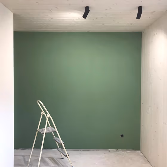 RAL Classic Pale Green RAL 6021 bedroom