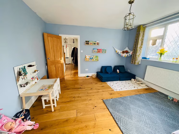 Little Greene Pale Wedgwood kids' room