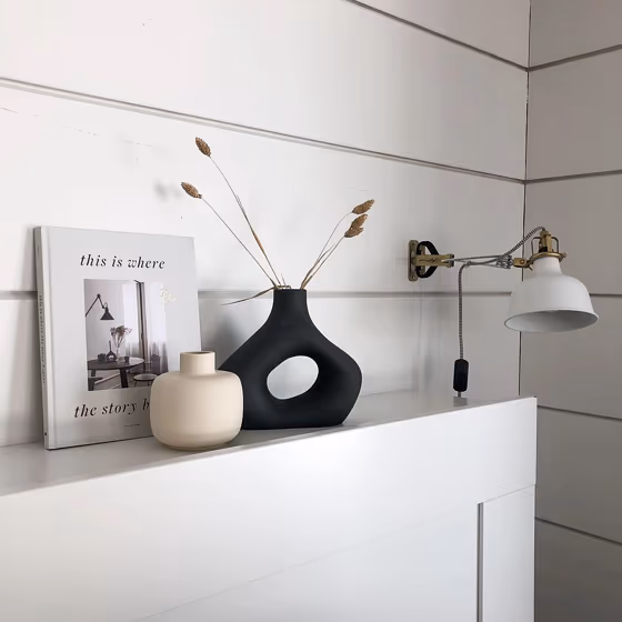 Tikkurila Paper F497 living room wood walls