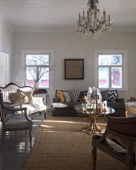 Tikkurila Paper F497 house interior walls