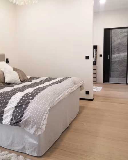 Tikkurila Paper F497 bedroom