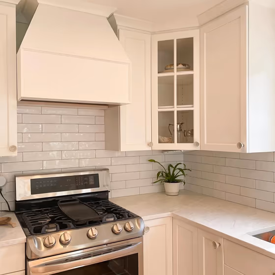 Behr Polar Bear 75 kitchen cabinets