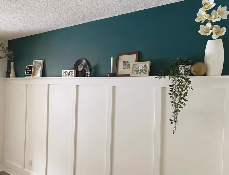 Behr Polar Bear 75 dining room