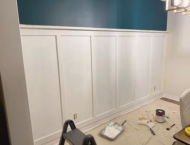 Behr Polar Bear 75 dining room