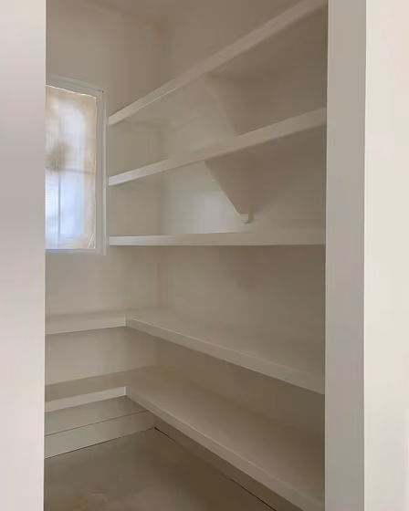 Behr Polar Bear 75 painted dresser